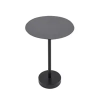 danese - bincan s - table d'appoint - noir/laqué/h: 55,0 cm/ø: 40,0 cm